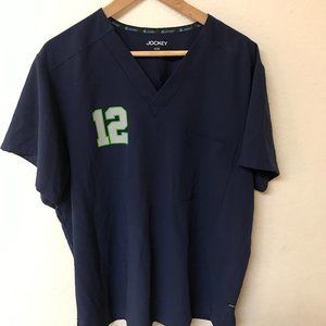 Seattle Seahawks 12 JOCKEY T-Shirt Mens Short Sleeve